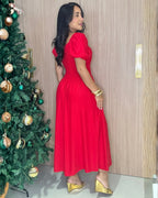 Vestido Marta Vermelho