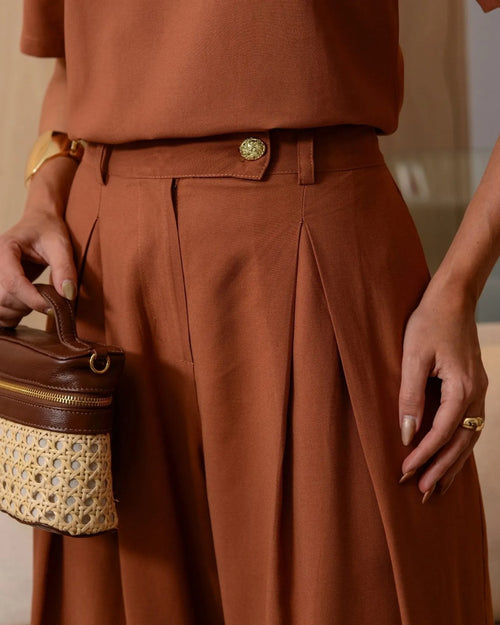 Calça Maiorca Marrom