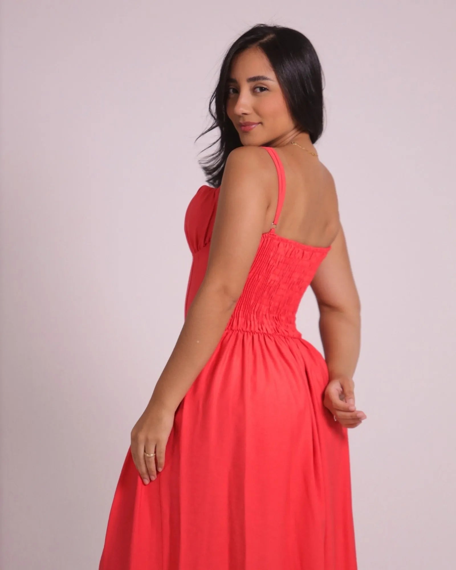 Vestido Alecrim Vermelho