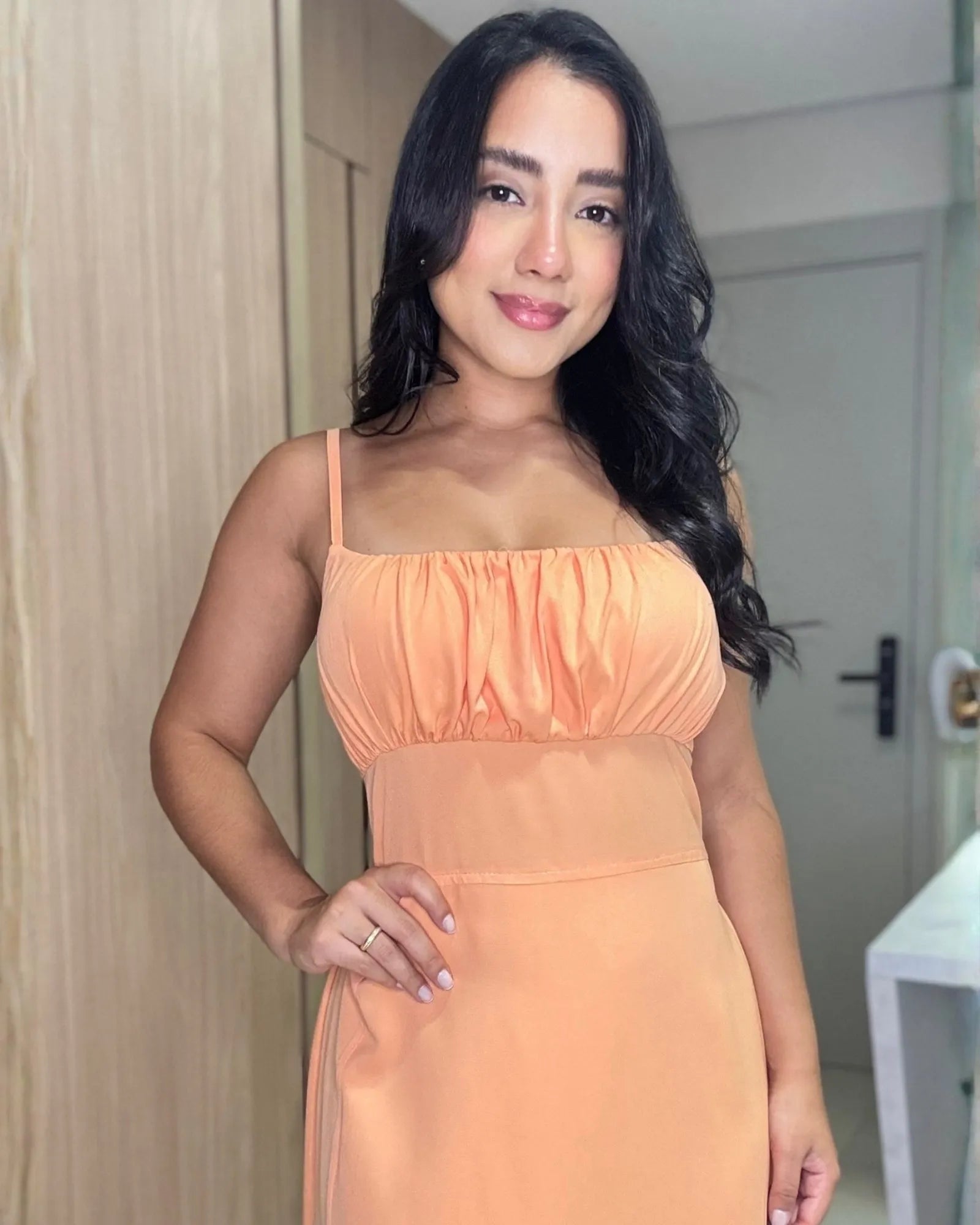 Vestido Meire Laranja