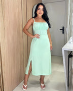 Vestido Meire Verde Menta