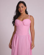 Vestido Alecrim Rosa