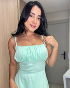 Vestido Meire Verde Menta