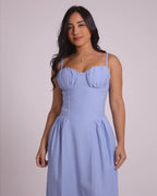 Vestido Alecrim Azul Jeans