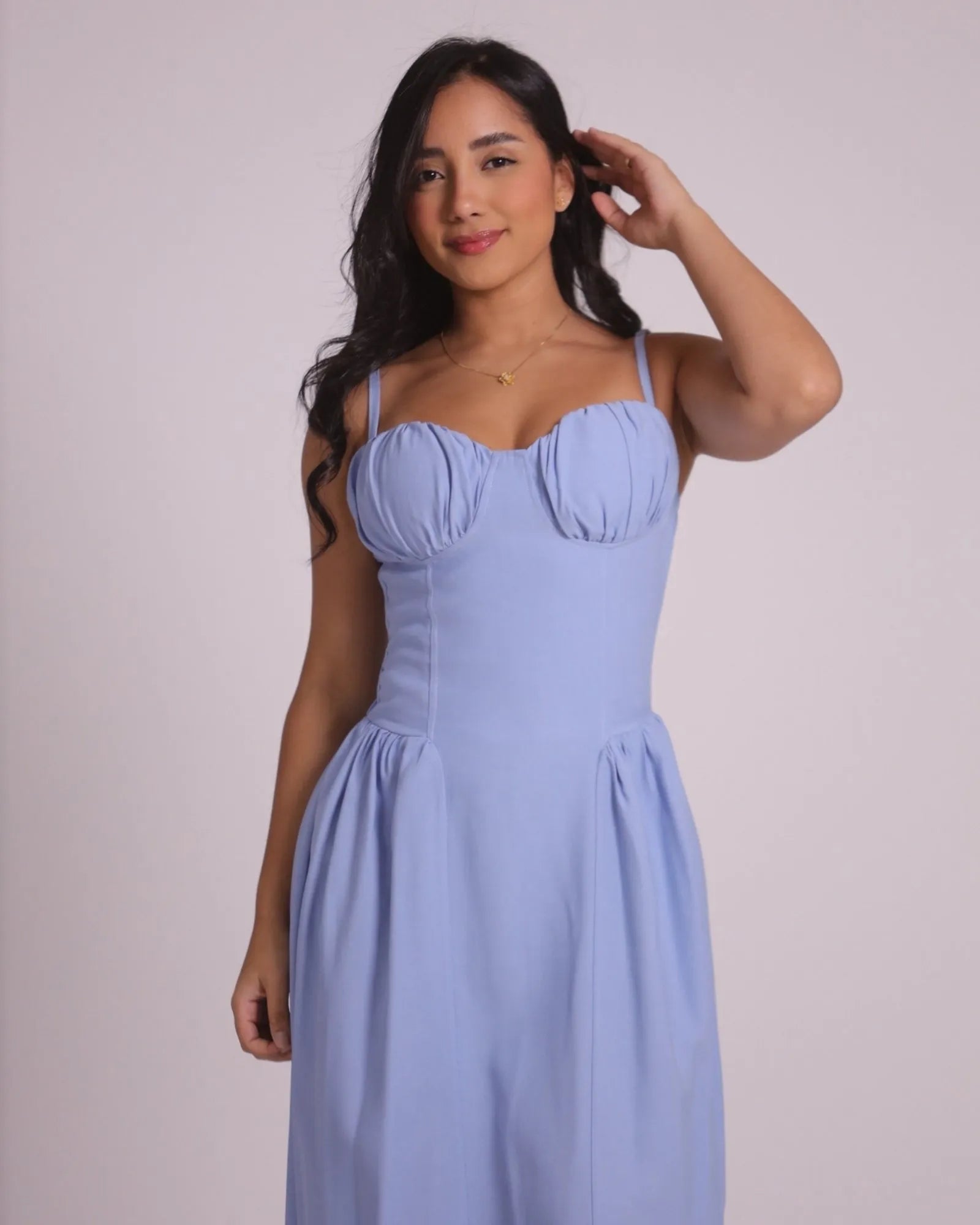 Vestido Alecrim Azul Jeans