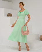 Vestido Marta Verde Menta