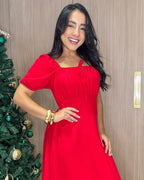 Vestido Marta Vermelho
