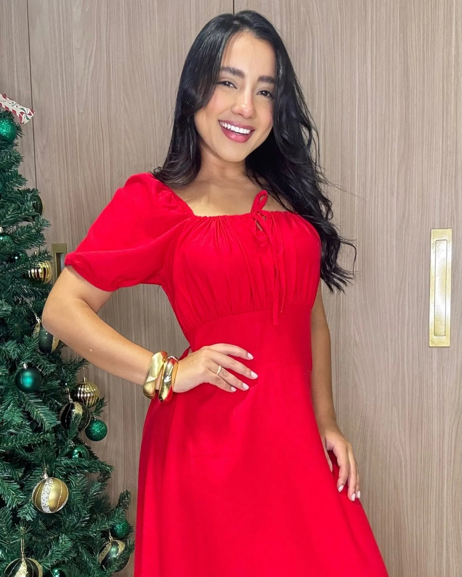 Vestido Marta Vermelho