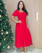Vestido Marta Vermelho