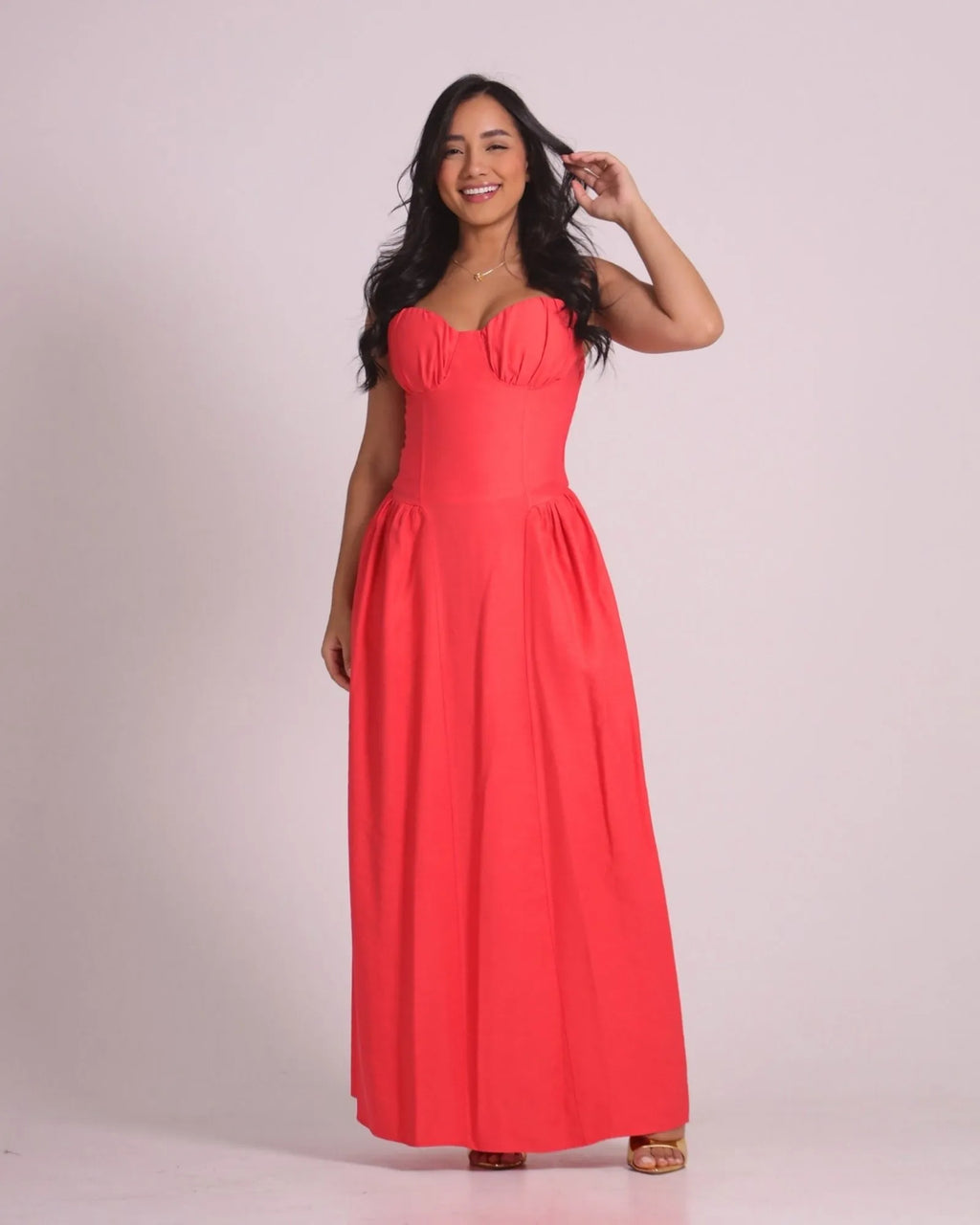 Vestido Alecrim Vermelho