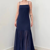 Vestido Isla Azul Marinho