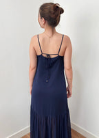 Vestido Isla Azul Marinho