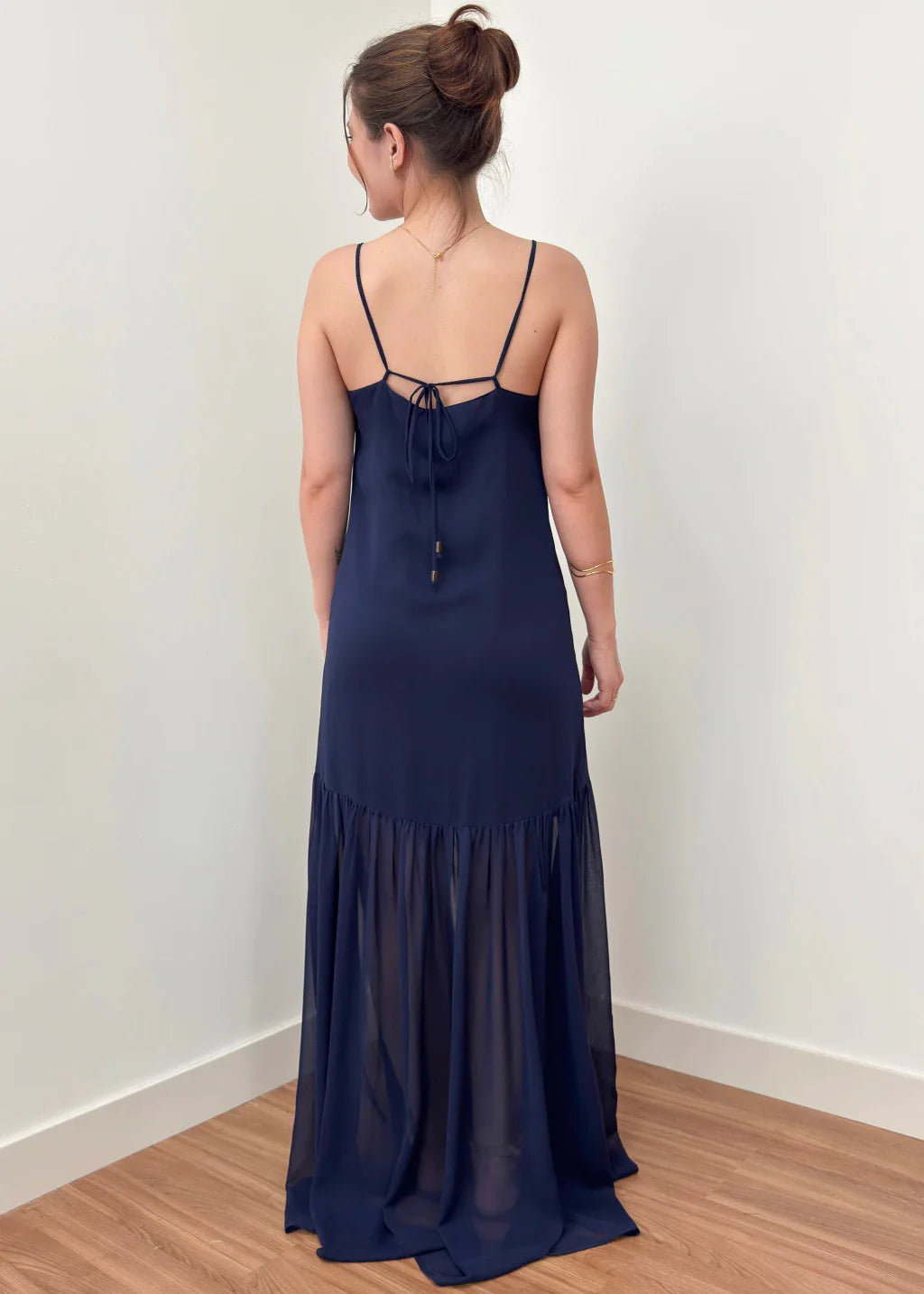 Vestido Isla Azul Marinho