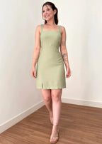 Vestido Cloe Verde Alecrim