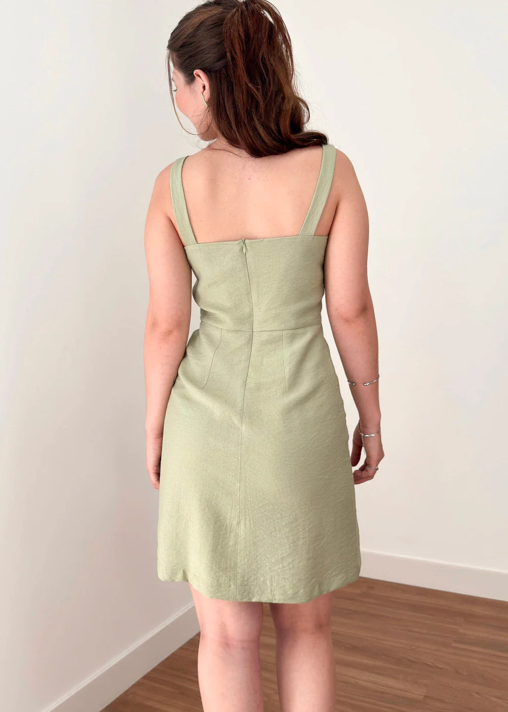 Vestido Cloe Verde Alecrim